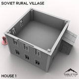 Tabletop Terrain Building Soviet Rural Village