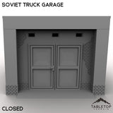 Tabletop Terrain Building Soviet Truck Garage