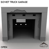 Tabletop Terrain Building Soviet Truck Garage