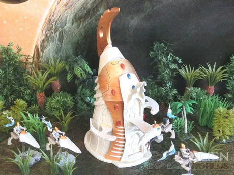 Tabletop Terrain Building Space Elves Brilliant Lance Shrine