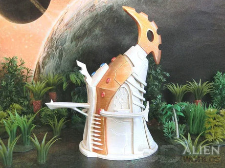 Tabletop Terrain Building Space Elves Brilliant Lance Shrine