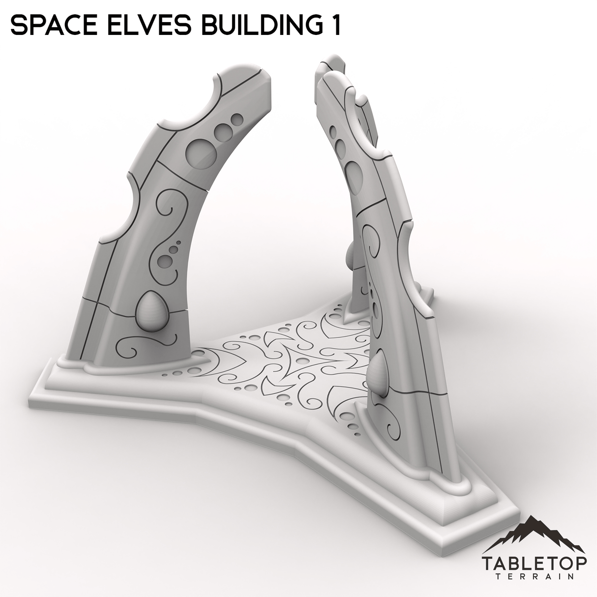 Tabletop Terrain Building Space Elves Building 1