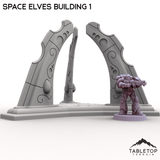Tabletop Terrain Building Space Elves Building 1