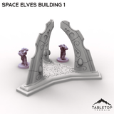 Tabletop Terrain Building Space Elves Building 1