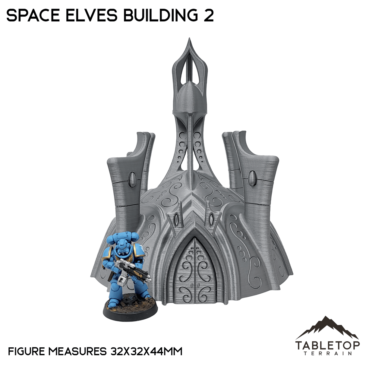 Tabletop Terrain Building Space Elves Building 2