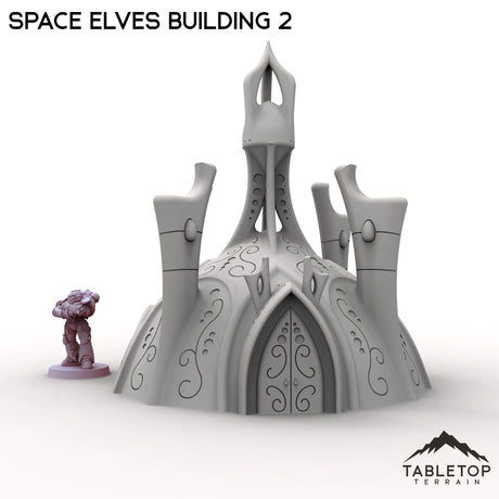Tabletop Terrain Building Space Elves Building 2