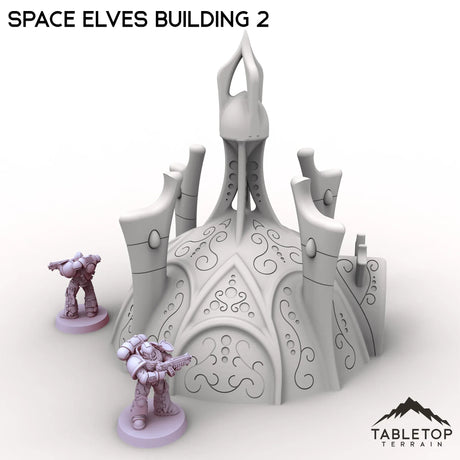 Tabletop Terrain Building Space Elves Building 2