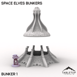 Tabletop Terrain Building Space Elves Bunkers
