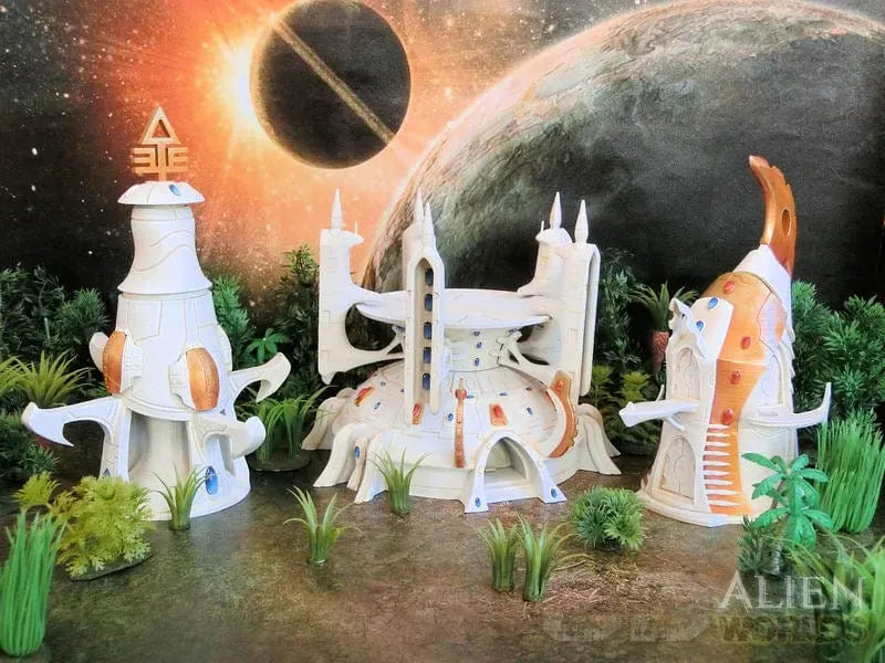 Tabletop Terrain Building Space Elves Exodite Hut