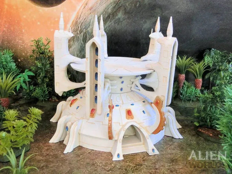 Tabletop Terrain Building Space Elves Exodite Hut