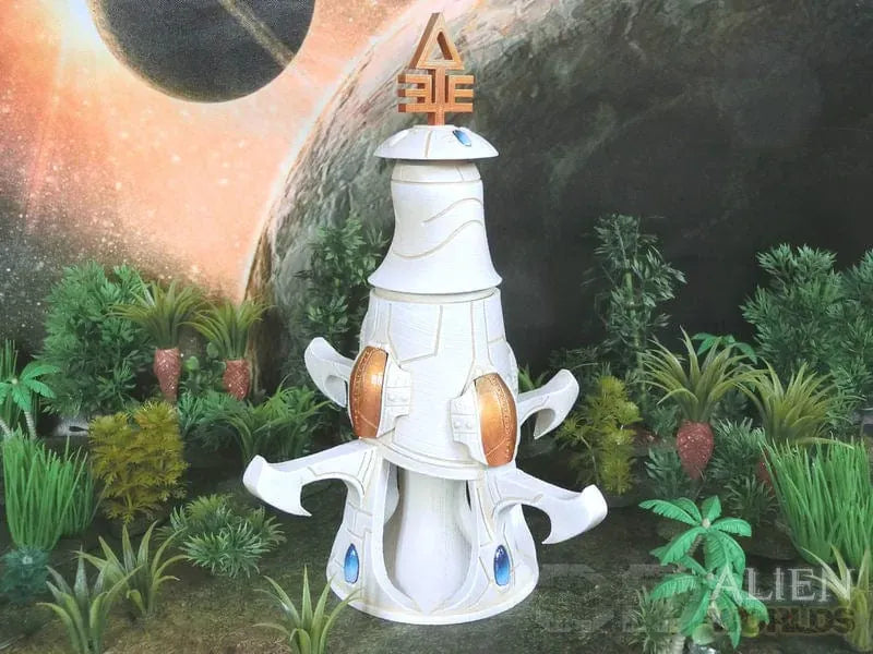 Tabletop Terrain Building Space Elves Soaring Eagle Shrine