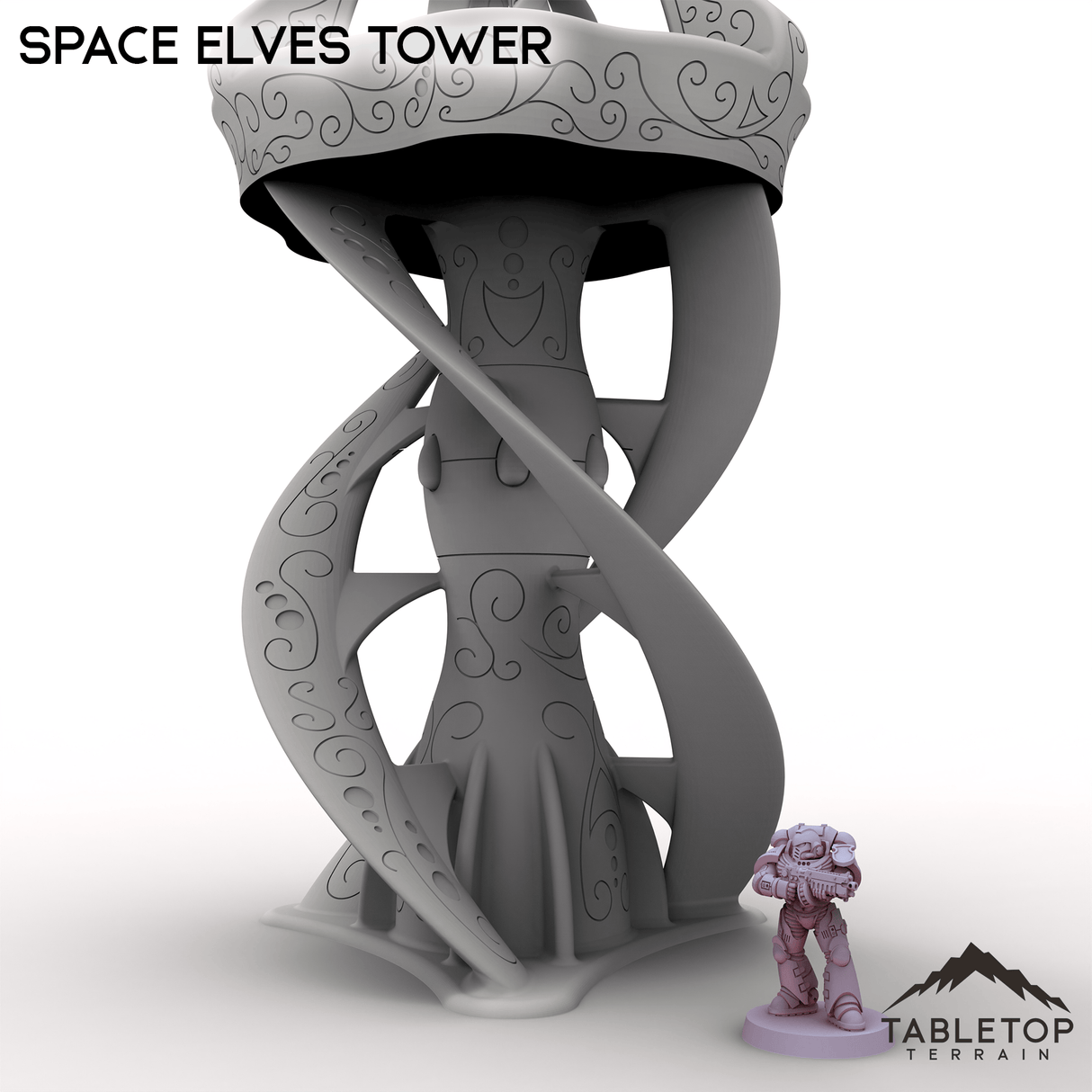 Tabletop Terrain Building Space Elves Tower