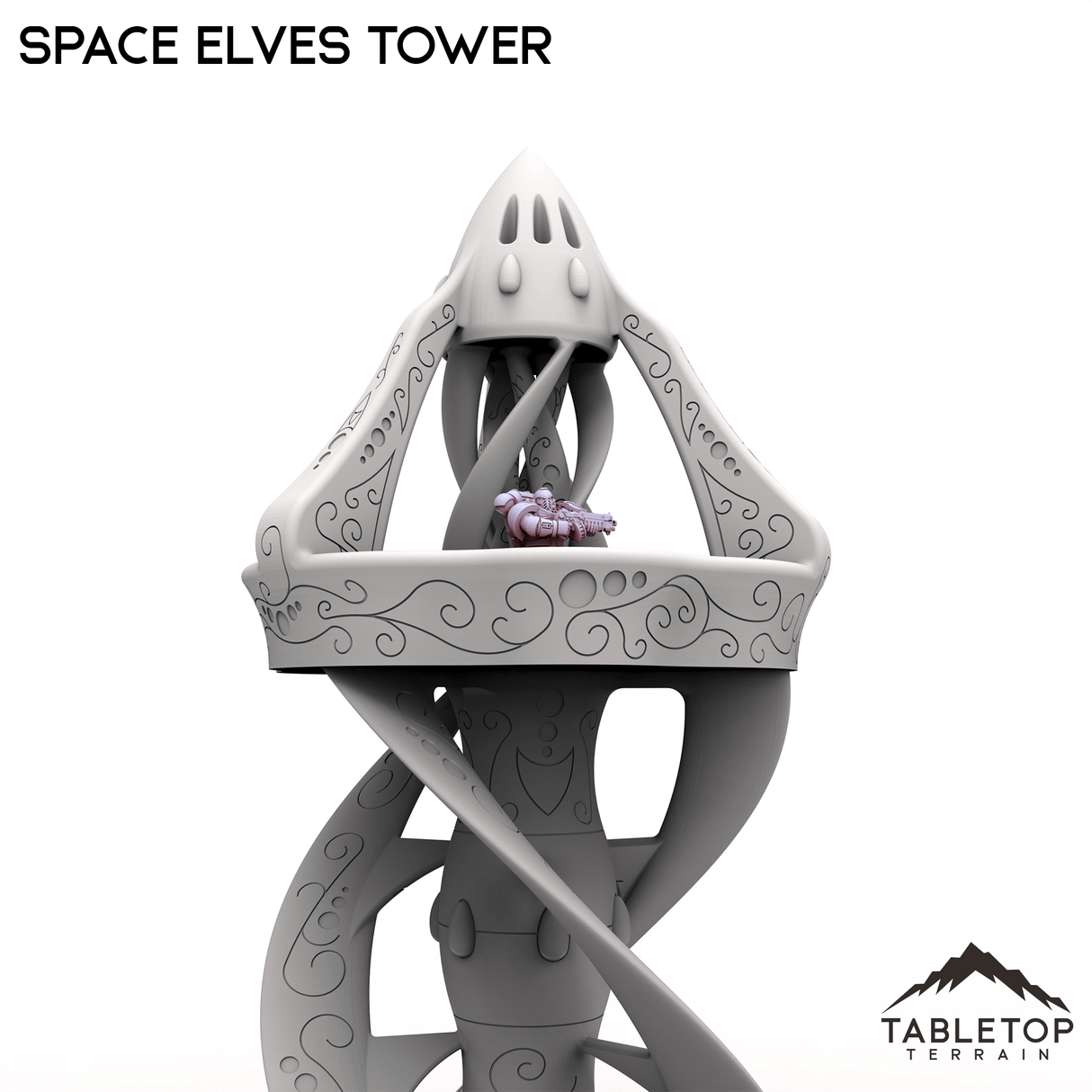 Tabletop Terrain Building Space Elves Tower