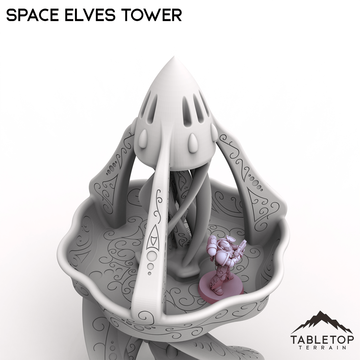 Tabletop Terrain Building Space Elves Tower