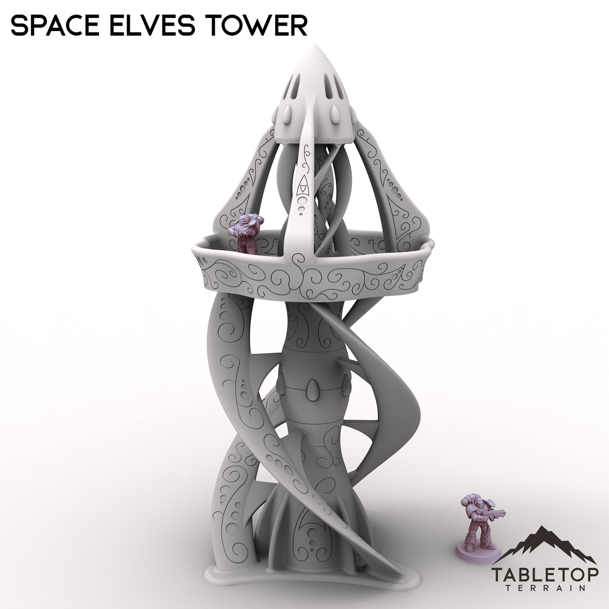 Tabletop Terrain Building Space Elves Tower