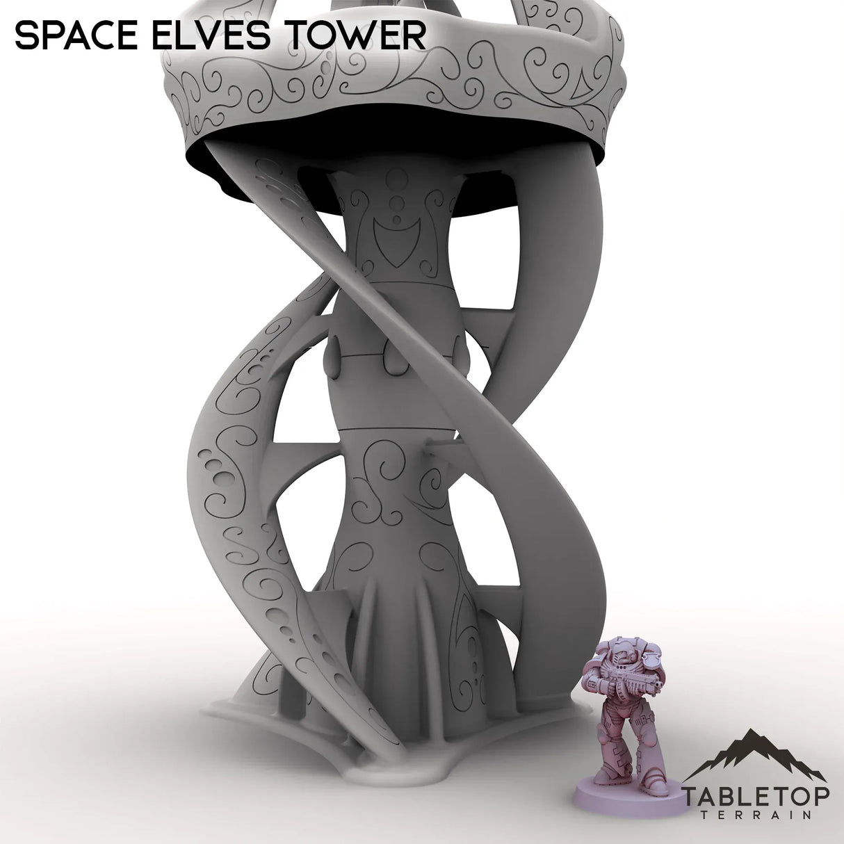 Tabletop Terrain Building Space Elves Tower