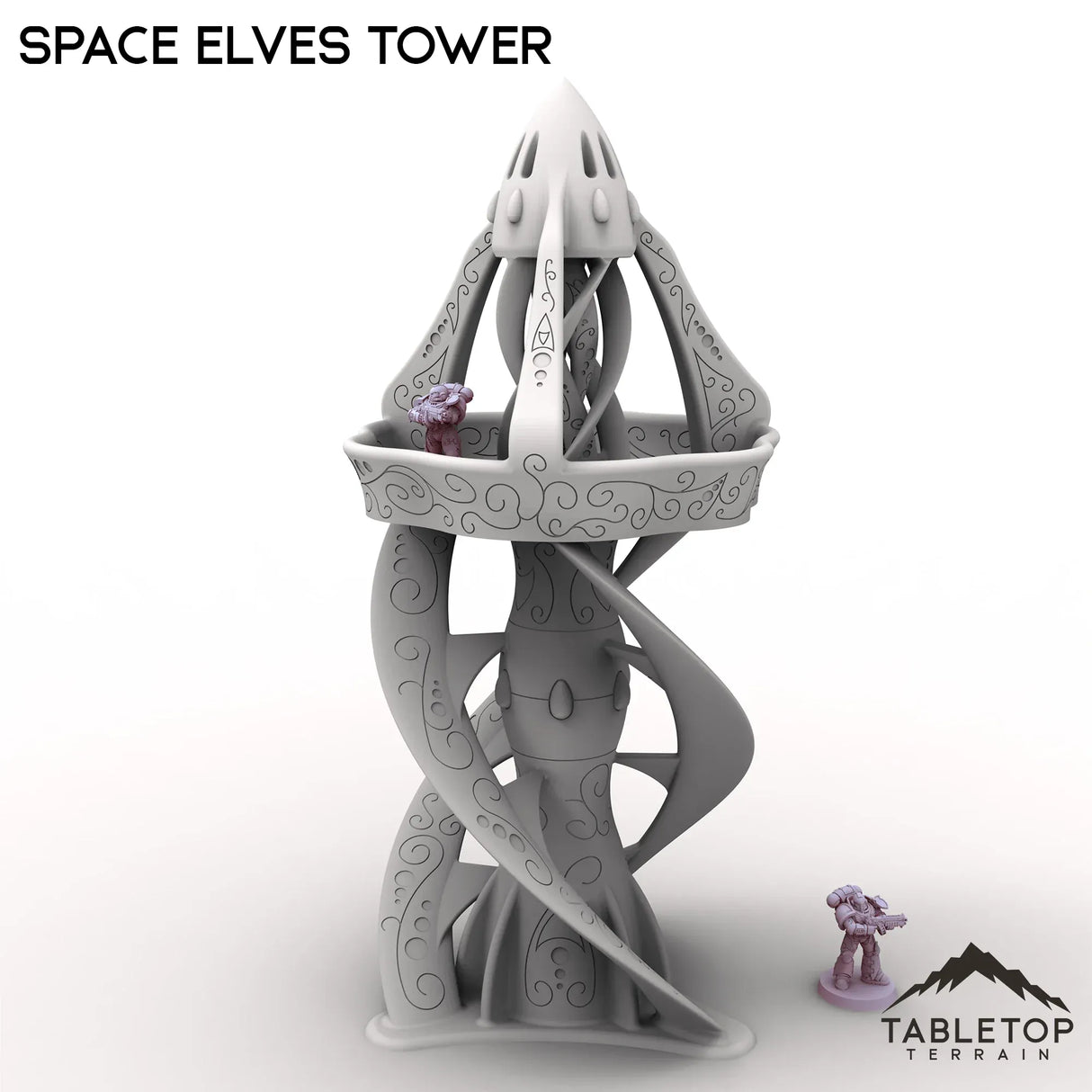 Tabletop Terrain Building Space Elves Tower