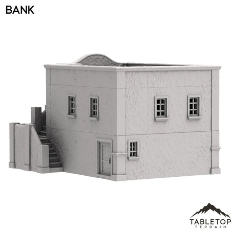 Tabletop Terrain Building Spanish Bank - Old Wild Western Rush
