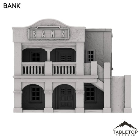 Tabletop Terrain Building Spanish Bank - Old Wild Western Rush