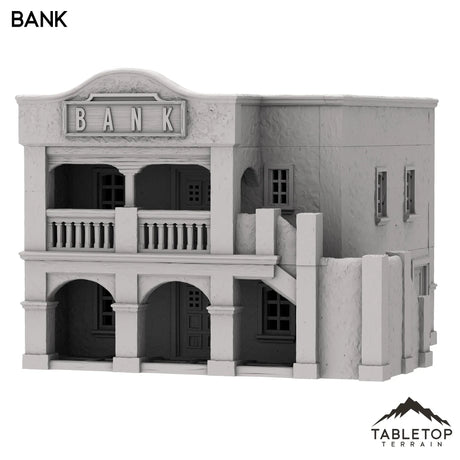 Tabletop Terrain Building Spanish Bank - Old Wild Western Rush