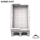Tabletop Terrain Building Spanish Barber Shop - Old Wild Western Rush