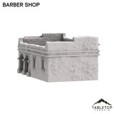 Tabletop Terrain Building Spanish Barber Shop - Old Wild Western Rush