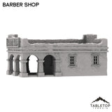Tabletop Terrain Building Spanish Barber Shop - Old Wild Western Rush
