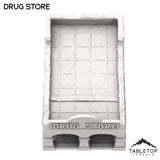 Tabletop Terrain Building Spanish Drug Store - Old Wild Western Rush