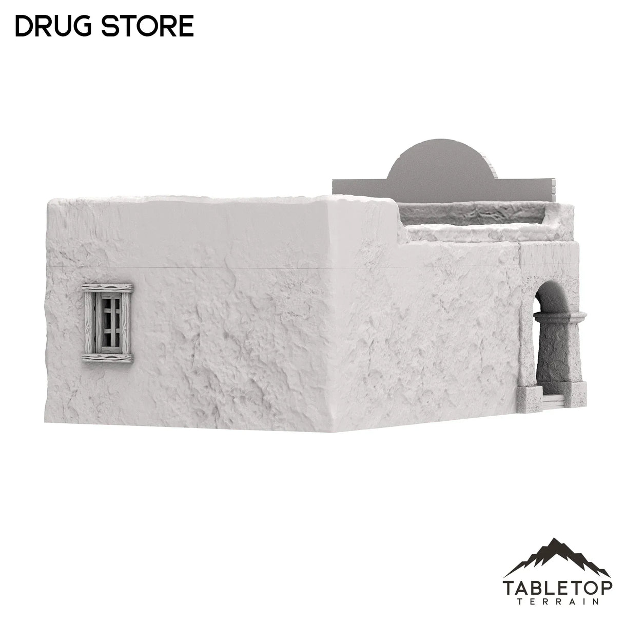Tabletop Terrain Building Spanish Drug Store - Old Wild Western Rush