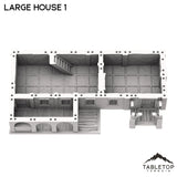 Tabletop Terrain Building Spanish Large House 1 - Old Wild Western Rush