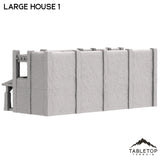 Tabletop Terrain Building Spanish Large House 1 - Old Wild Western Rush