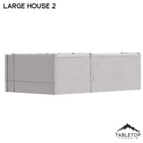 Tabletop Terrain Building Spanish Large House 2 - Old Wild Western Rush