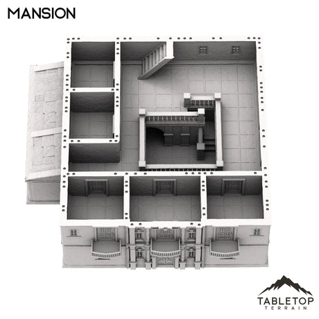 Tabletop Terrain Building Spanish Mansion - Old Wild Western Rush