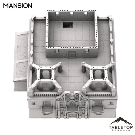 Tabletop Terrain Building Spanish Mansion - Old Wild Western Rush