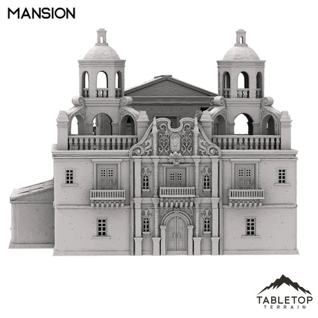 Tabletop Terrain Building Spanish Mansion - Old Wild Western Rush