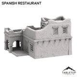 Tabletop Terrain Building Spanish Restaurant - Old Wild Western Rush