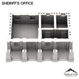 Tabletop Terrain Building Spanish Sheriff's Office + Jail - Old Wild Western Rush