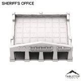 Tabletop Terrain Building Spanish Sheriff's Office + Jail - Old Wild Western Rush