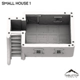 Tabletop Terrain Building Spanish Small House 1 - Old Wild Western Rush