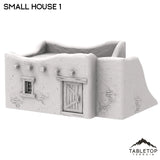 Tabletop Terrain Building Spanish Small House 1 - Old Wild Western Rush