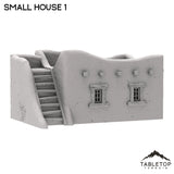 Tabletop Terrain Building Spanish Small House 1 - Old Wild Western Rush
