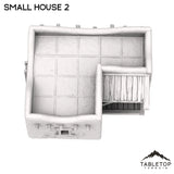 Tabletop Terrain Building Spanish Small House 2 - Old Wild Western Rush