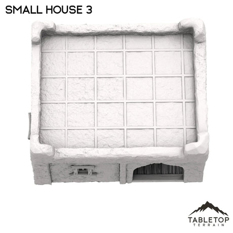 Tabletop Terrain Building Spanish Small House 3 - Old Wild Western Rush