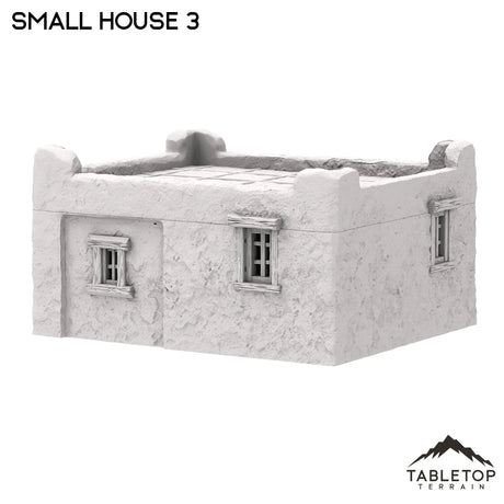 Tabletop Terrain Building Spanish Small House 3 - Old Wild Western Rush