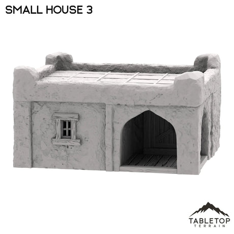 Tabletop Terrain Building Spanish Small House 3 - Old Wild Western Rush
