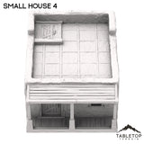 Tabletop Terrain Building Spanish Small House 4 - Old Wild Western Rush