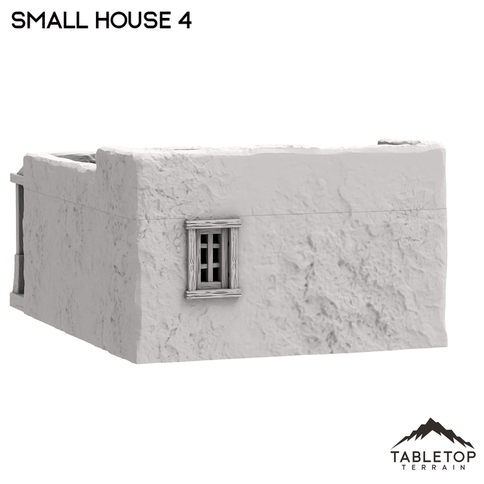 Tabletop Terrain Building Spanish Small House 4 - Old Wild Western Rush