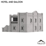 Tabletop Terrain Building Spanish Style Hotel and Saloon - Old Wild Western Rush