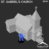 Tabletop Terrain Building St. Gabriel's Church - Wild West Building