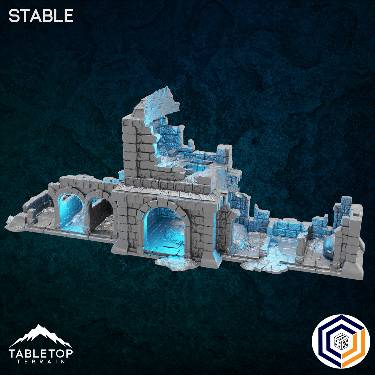 Tabletop Terrain Building Stable - Kingdom of Tor Ithilas